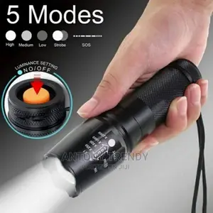 Portable, Waterproof, Handheld XML T6 Flashlight Torch.