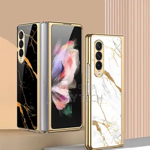 Samsung Galaxy Z Fold 3 Phone Case Plating Glass Shockproof