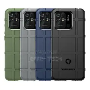 Xiaomi Redmi 10C Armor Shockproof Rubber Slim Matte Flexible