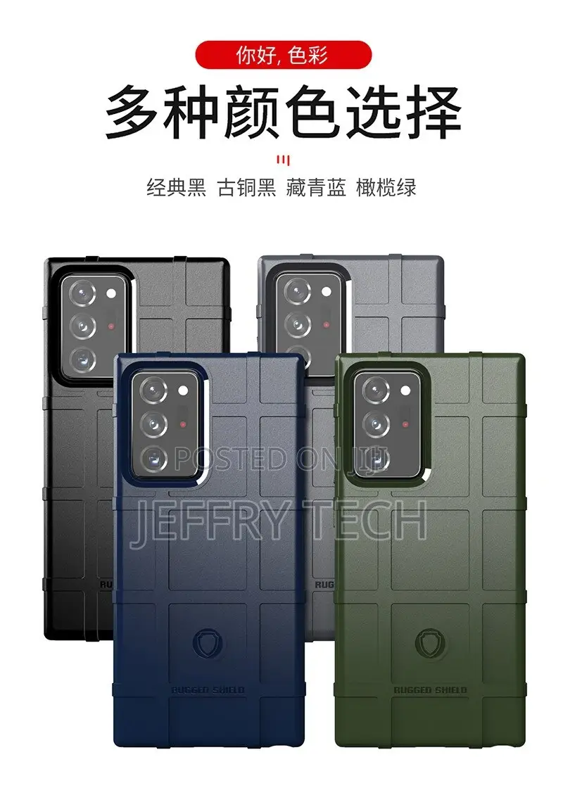 Samsung Galaxy Note 20 Ultra Case Rugged Armor Shockproof Co