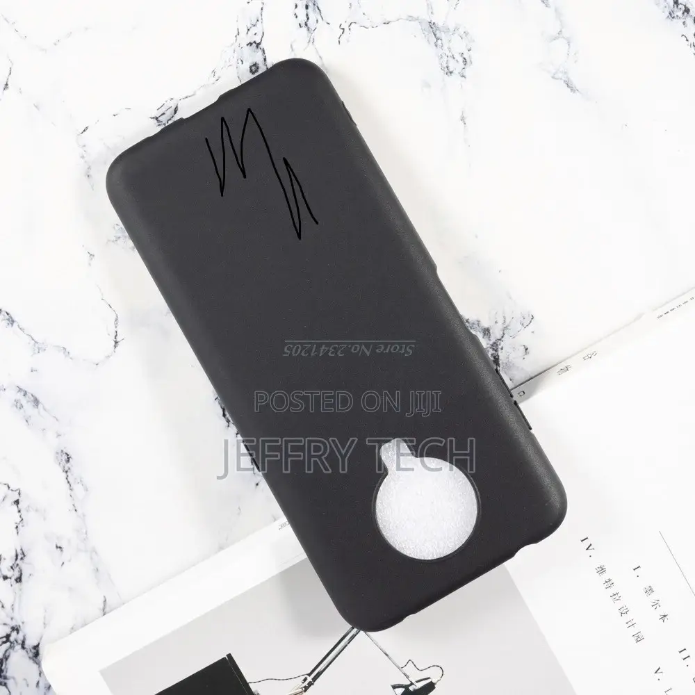 NOKIA C20 Black Silicone Case - TPU Cover