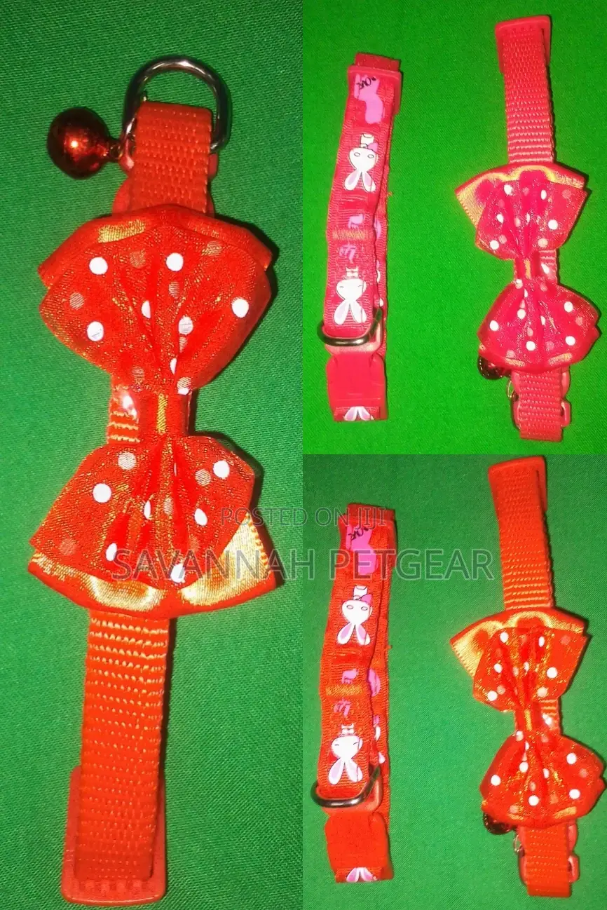 Classy Cat Collars Bow Tie Designs Bells Cat Collars