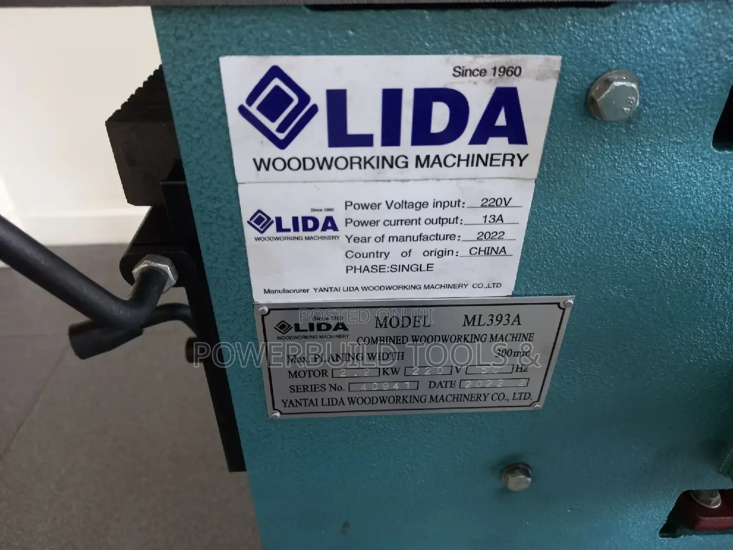 Lida Wood Working Machine (Ml393a)