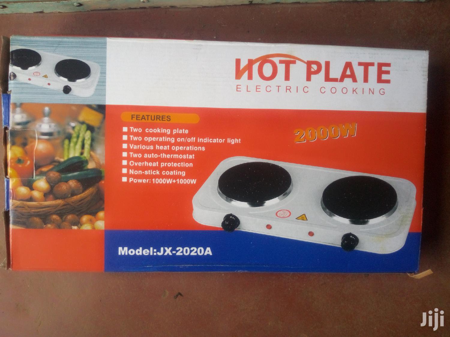 Electric Double Hotplate 2000w