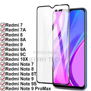 Tempered Glass for Redmi 7 7A 8 8A 9 9A 9C for Xiaomi Redmi