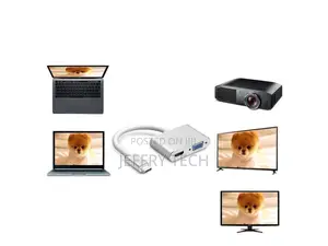 Type-C 2-In-1 Cable Type C to Hdmi Cables Vga 4K * 2K Usb 3.