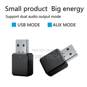 KN318 Bluetooth 5.1 Audio Receiver Dual Output AUX USB Stere