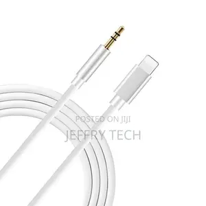 Lightning to 3.5mm Jack Audio Extension Cable Aux Cord for I