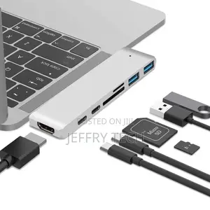 Type C Power Delivery SD TF Card Reader
