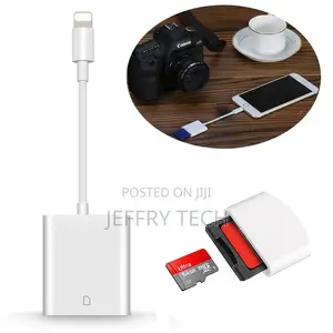 Lightning to SD Card Camera Memory Reader Adapter for iPhone