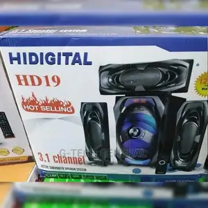 3.1ch HI-FI Multimedia Speaker System- Black