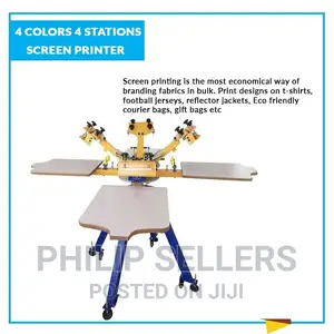 Screen Printing Machines Are Available