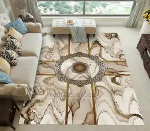 5*8 Elegant 3d House Carpet