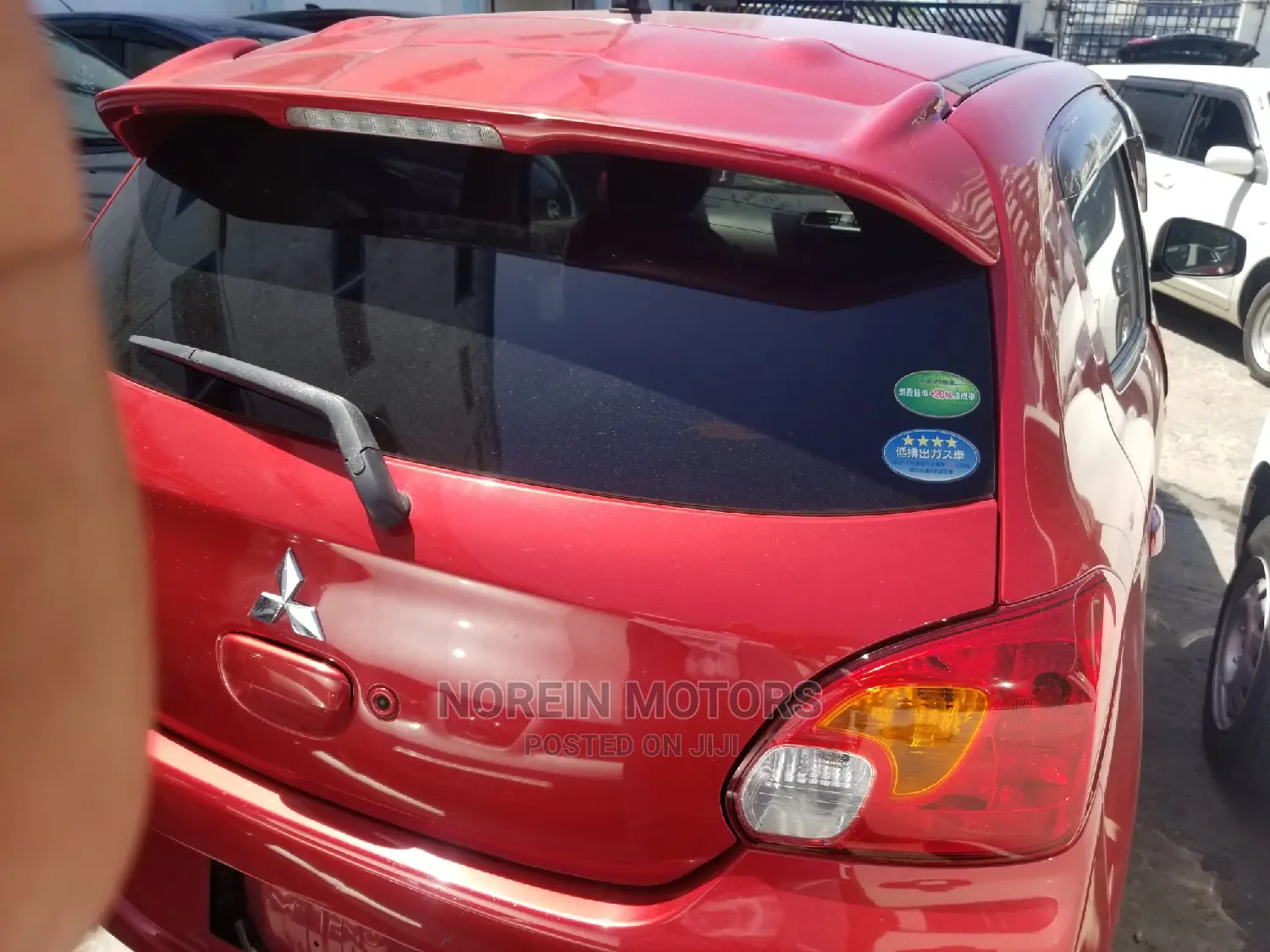 Mitsubishi Mirage 2015 Red