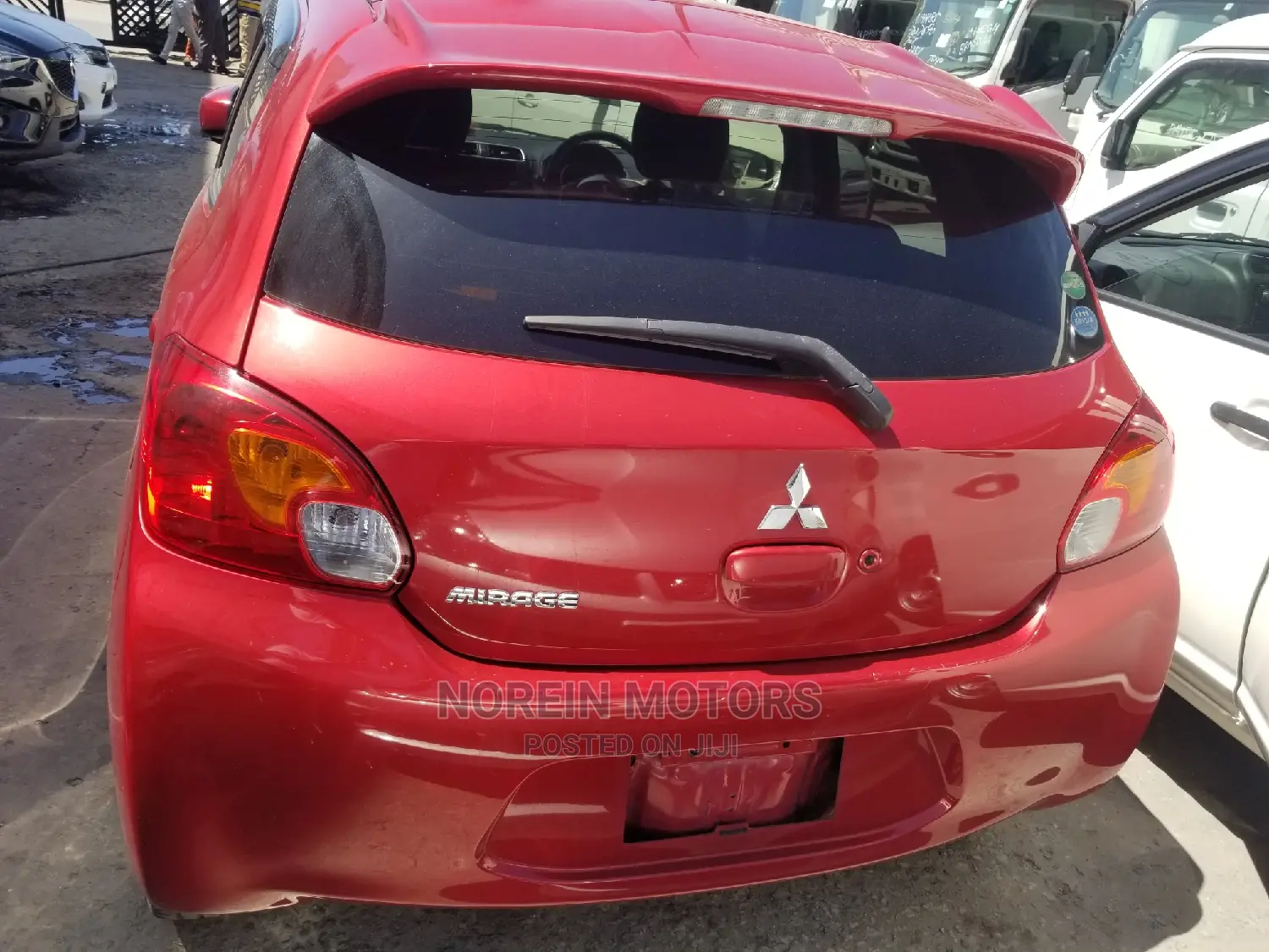 Mitsubishi Mirage 2015 Red