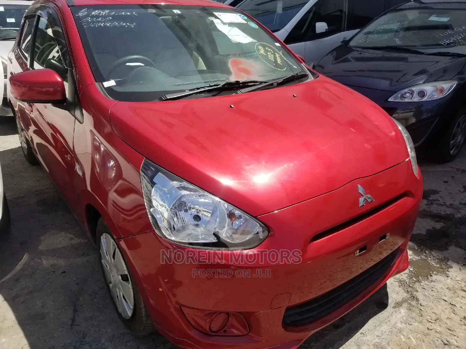 Mitsubishi Mirage 2015 Red