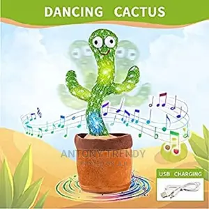Baby Toys Dancing Talking Singing Cactus for Boys Girls.
