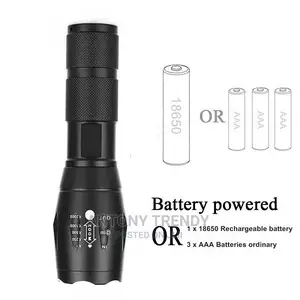 XML T6 Battery Outdoor Camping Bright Led Light.