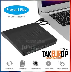 External Reader Burner Cd/Dvd Rw Usb 3.0 Usb Laptop Desk C
