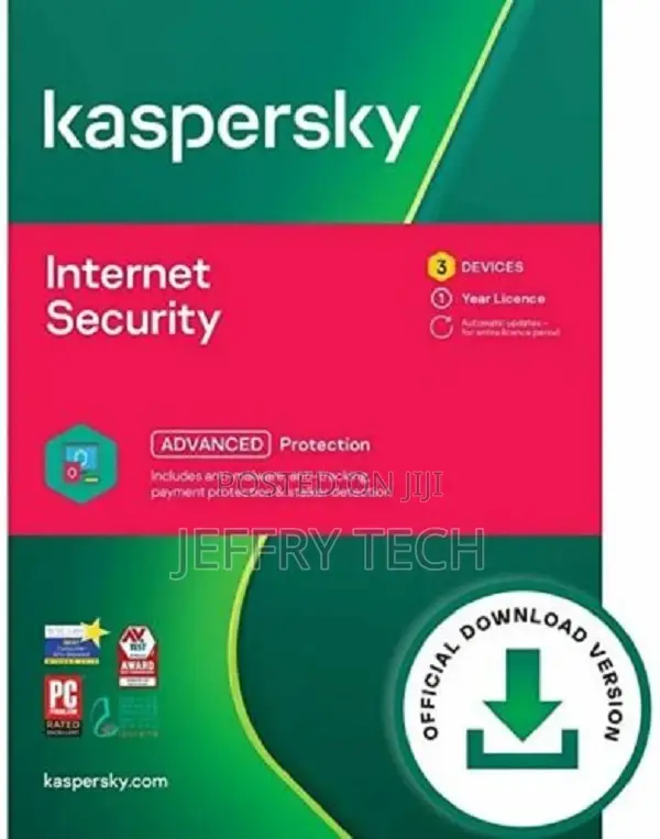 Kaspersky Internet Security 2022 1 PCS/Device 1 Year Antivir