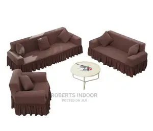 Brown Turkish Elastic Sofa Cover