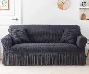 Grey Turkish Elastic Sofa Cover