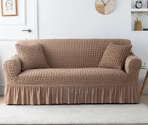 Light Brown Turkish Elastic Sofa Cover