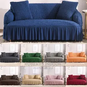Navy Blue Turkish Elastic Sofa Cover