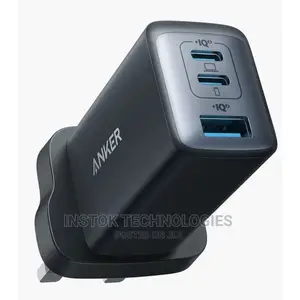 Anker Powerport Iii 3-Port Usb-C Charger 65W – Black