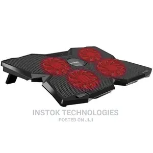 Promate Airbase-3 Ergonomic Laptop Cooling Pad With Silent F