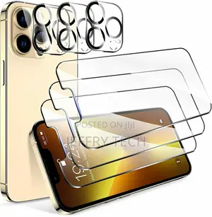 Apple iPhone 13 Pro Max Tempered Glass Screen Protector Ca