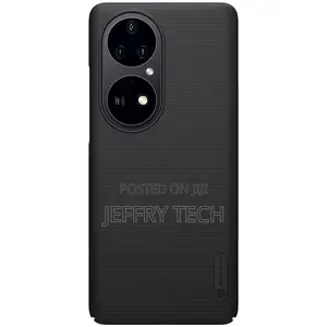 Nillkin Case for Huawei P50 Pro, Frosted Shield, Black