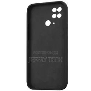 Silicone Lite Case for Xiaomi Redmi 10C, Black