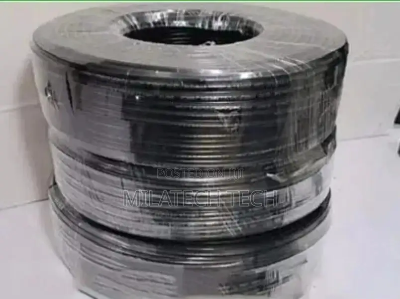 Original Quality 50M Rg59 Two In One CCTV Camera Cable