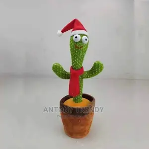 Cactus Recording Repeats What You Say,Singing Cactus Toy.