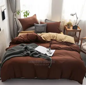 Brown 6*6 Duvet Cover