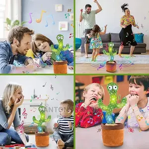 Easy to Use Dancing Cactus Toy for Your Kids.