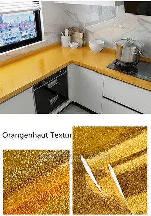 Gold Self Adhesive Wallpaper