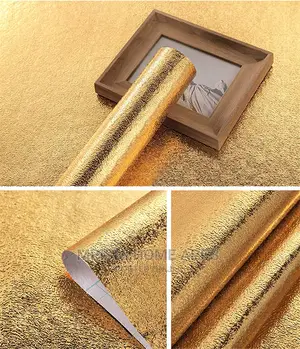 Gold Self Adhesive Wallpaper