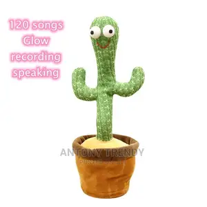 Babyearly Education Electronic Singing Cactus Dance Knitted.