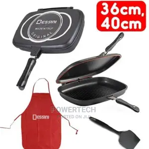 Double Grill Dessin Pan ;26cm