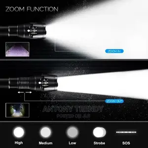 Zoomable Waterproof Outdoor Camping Bike Light XML T6