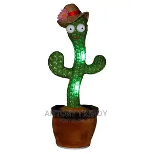 Talking Cactus Baby Toys,Tiktok Cactus Recording Repeats.