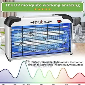 40W Mosquito Zapper Outdoor Solar Outlet Waterproof.
