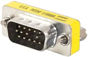 C2G HD15 VGA Male to VGA Male Gender Changer /VGA Adapter