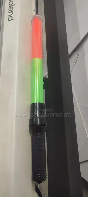 LED Traffic Baton - Green /Red - Rechargeable