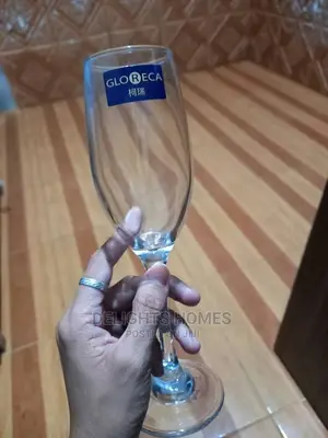 180ml Deli GLORECA Unleaded Champagne Wine Glasses