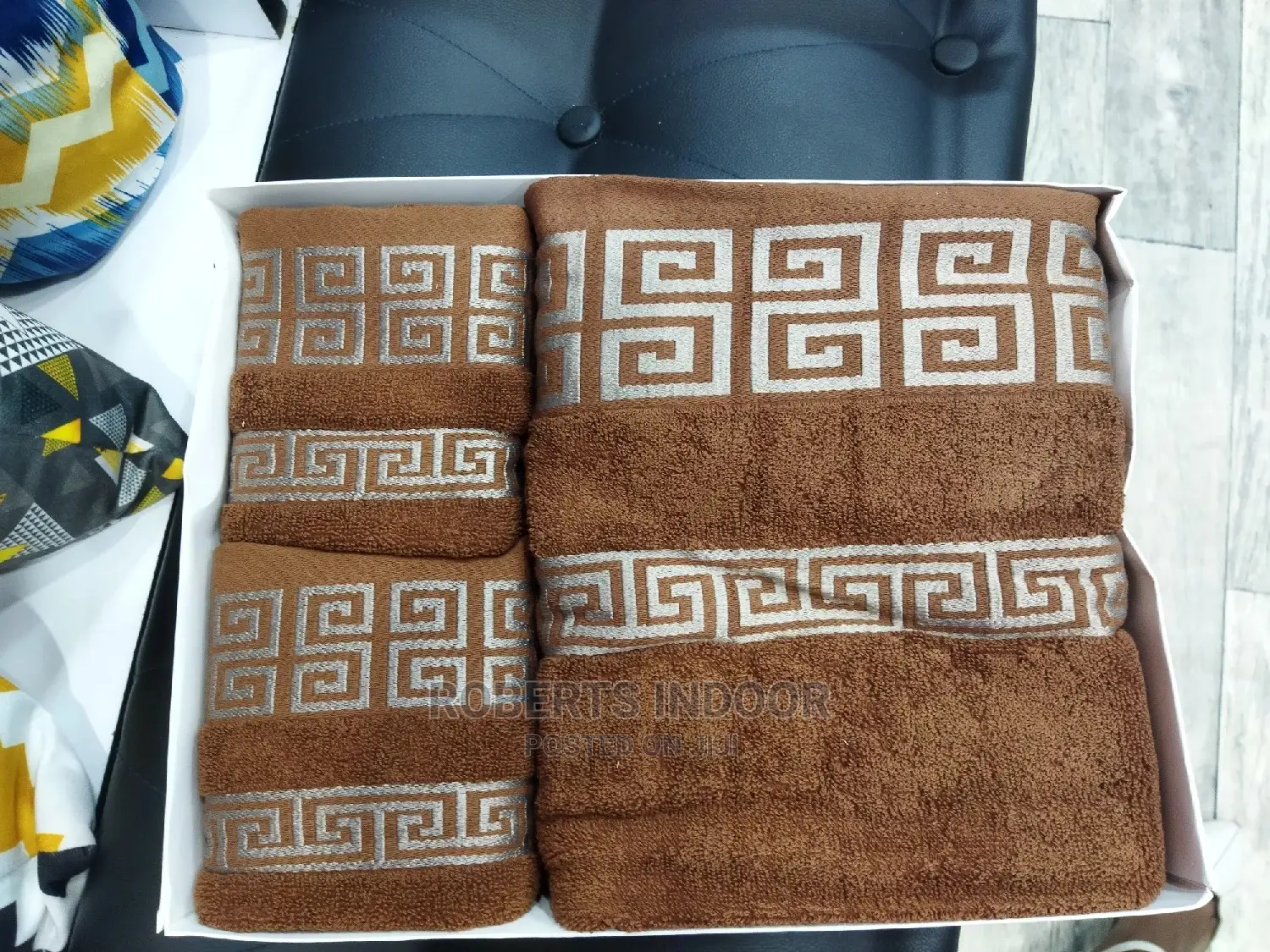 Brown 3 Piece Towel