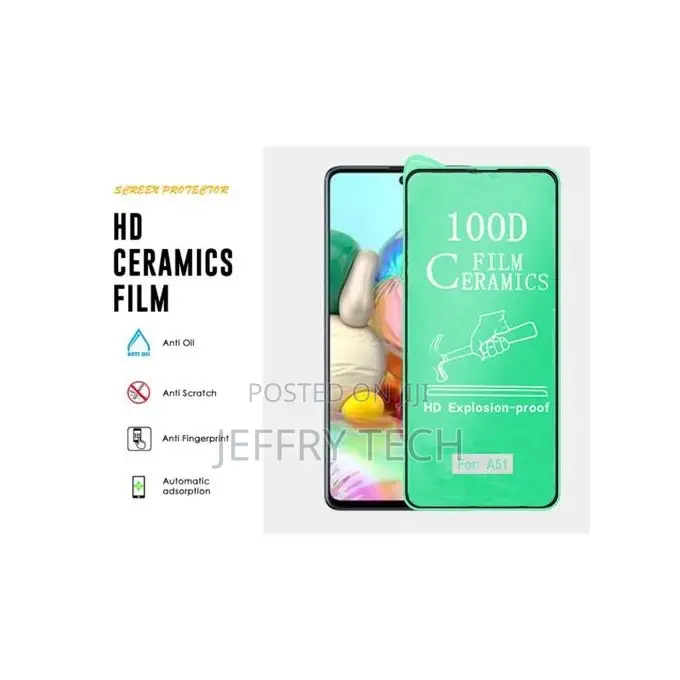Samsung A51 Anti Broken Ceramic Glass HD Screen Protector