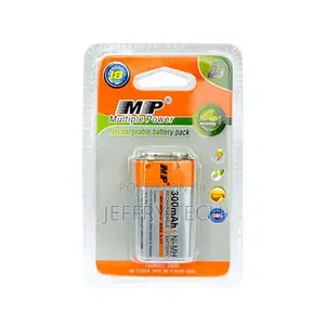 MP 9V Rechargeable Microphone Battery - 1pc